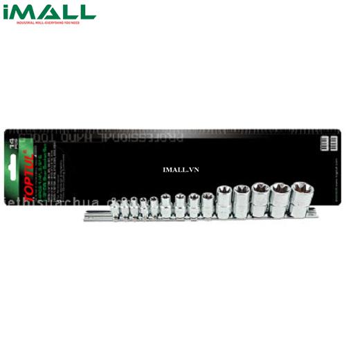 Bộ tuýp sao 14 chi tiết TOPTUL GAAR1402 (1/2, 1/4, 3/8 inch)