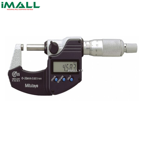 Panme đo ngoài điện tử chống nước Mitutoyo 293-244-30 (0-25mm/0.001mm)