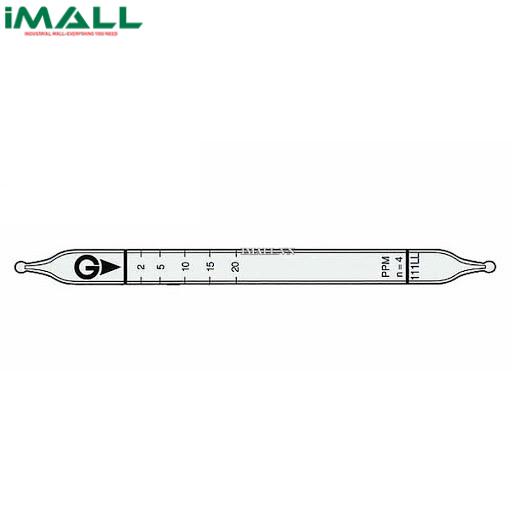 Ống dò đo nhanh Metanol CH3OH Gastec 111LL (2 ~ 56 ppm)
