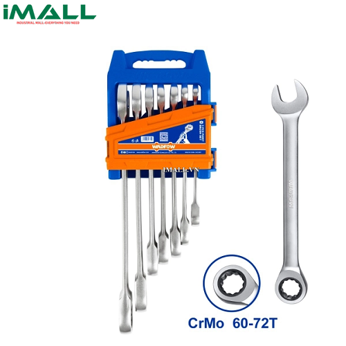 Bộ 7 cờ lê vòng miệng tự động 8-19mm Wadfow WSP4207