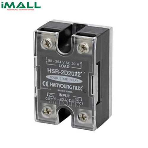 Rơ le bán dẫn Hanyoung nux HSR-2D202Z (4 – 32VDC, 20A 1 Pha)