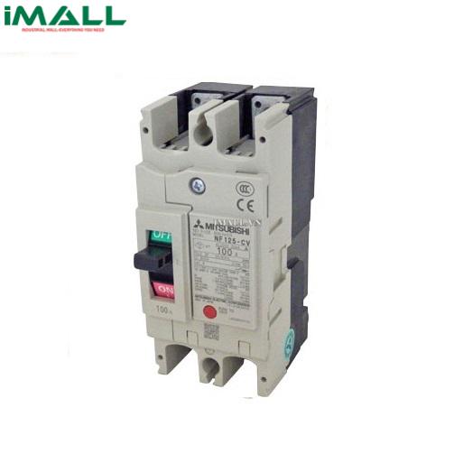 MCCB Mitsubishi NF125-CV 2P 80A (30kA)