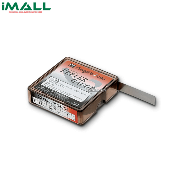 Căn lá dày 0.16mm ×1m, chất liệu thép cacbon Niigata Seiki FG-16-1