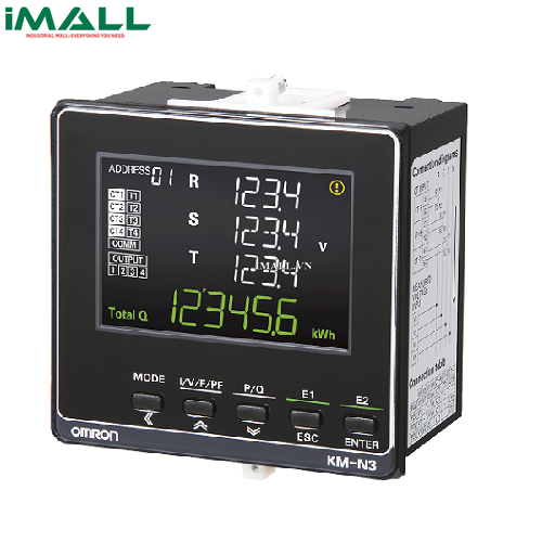 Đồng hồ theo dõi điện năng Omron KM-N3-FLK
