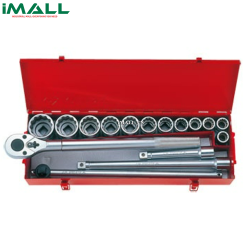 Bộ tuýp 16 chi tiết hệ mét Kingtony 6316MR (3/4")