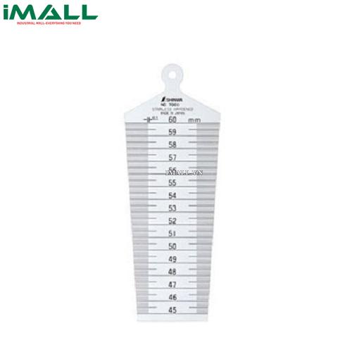 Dưỡng đo khe hở Shinwa 62615 (45-60mm )