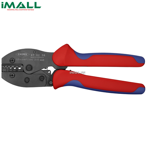 Kìm Ép Cos PreciForce® Bấm Cos Pin Rỗng 0.25 - 6 mm² Knipex 97 52 38