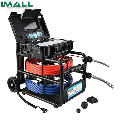 Camera nội soi đường ống (Cáp dài 20m, Φ14mm: 648x488 Pixel; Φ18mm: AHD 1920*1080) TvbTech 3499F-Dual 3499F-Dual Blue&Red(20m)