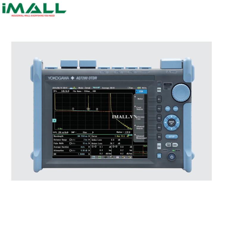 Máy kiểm tra cáp quang OTDR Yokogawa AQ7283A (Single Mode 1310,1550,nm,512 km)