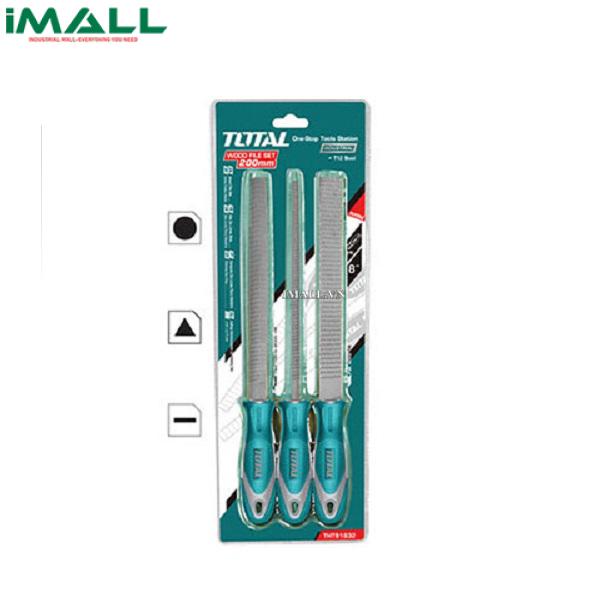 Bộ giũa gỗ 3 chi tiết Total THT918326