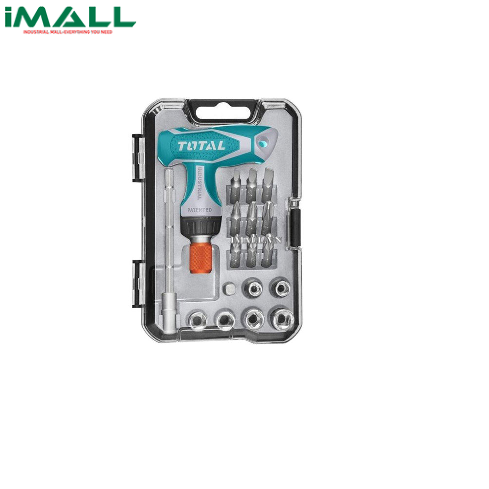 Bộ mũi vít 18 chi tiết Total TACSD30186