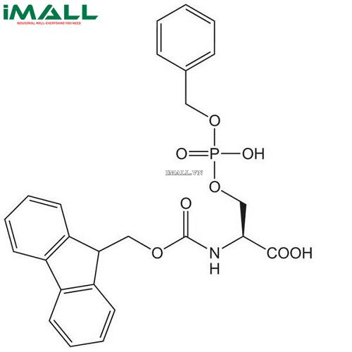 Hóa chất Fmoc-Ser(PO(OBzl)OH)-OH (C₂₅H₂₄NO₈P, Chai thủy tinh 1g) Merck 8520690001
