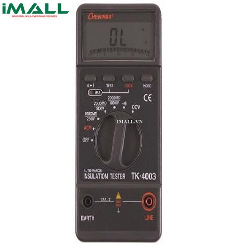 Máy đo điện trở cách điện CHEKMAN TK-4003 (250V/500V/1000V, 2000MΩ)