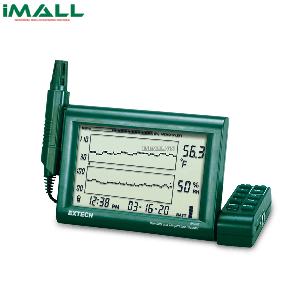 Máy ghi biểu đồ nhiệt độ và độ ẩm EXTECH RH520B-NIST (30~ 60°C, 1~99%, hiệu chuẩn NIST )
