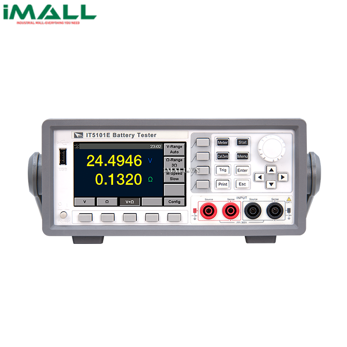 Máy kiểm tra ắc quy, pin (10µV-300V; 150µΩ-3000Ω) ITECH IT5101