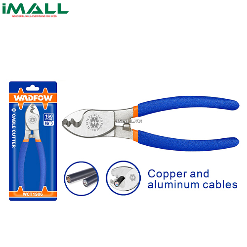 Kềm cắt cáp 6" Wadfow WCT1906