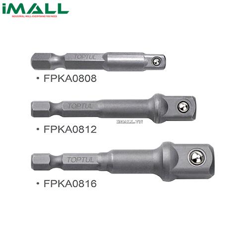 Bộ đầu vít lục giác 1/4" 3 chi tiết TOPTUL GAAR0301
