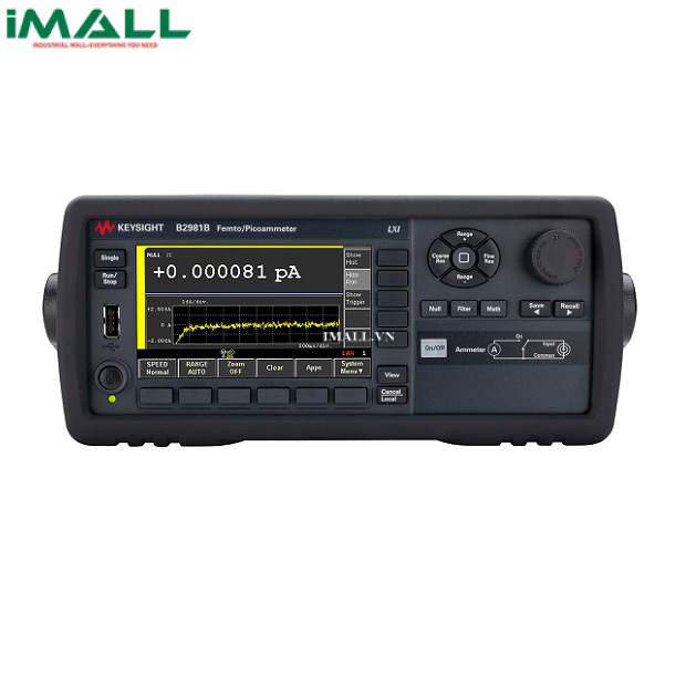 Máy đo dòng điện nhỏ fA KEYSIGHT B2981B (6½ digits, 0.01fA-20 mA)