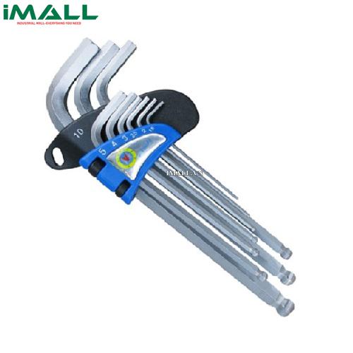 Bộ lục giác đầu bi 9 cây hệ mm C-MART F0024-MM