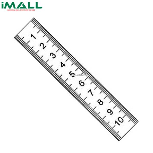 Thước lá bằng thép không gỉ, bề mặt chống chói VOGEL 1040110100 (1000mm)