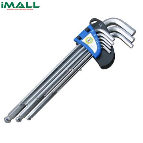 Bộ lục giác đầu bi 9 cây hệ mm C-MART F0241-MM