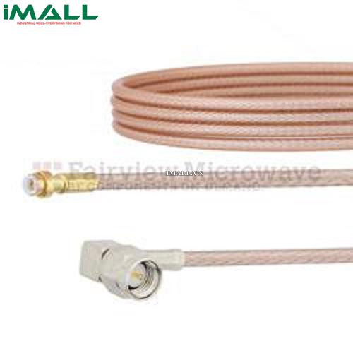 Cáp Snap-On MMBX Plug - RA SMA Male Fairview FMCA1427 (RG316 Coax; 3 GHz )