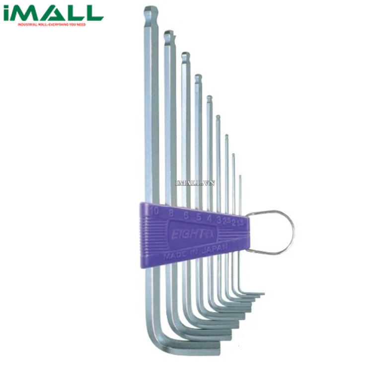 Bộ lục giác chìm EIGHT TLS-9 (9 cái, 1.5~10mm)
