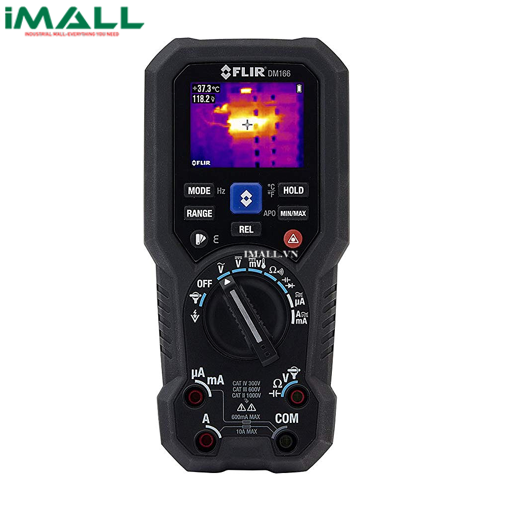 Đồng hồ vạn năng có camera đo nhiệt TRMS FLIR DM166