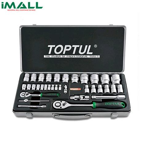 Hộp đầu tuýp 1/4" & 1/2" 34 chi tiết TOPTUL GCAD3402