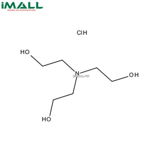 Hóa chất Triethanolamine hydrochloride GR để phân tích (C₆H₁₅NO₃˙ ClH, chai thủy tinh 100g) Merck 1083570100