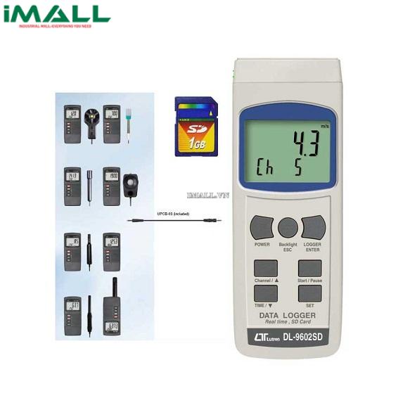 Bộ ghi dữ liệu SD Card Lutron DL-9602SD (thông qua cáp RS232)