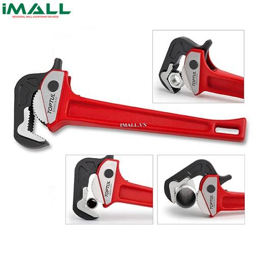 Mỏ lết răng kẹp ống TOPTUL DDAH1A08