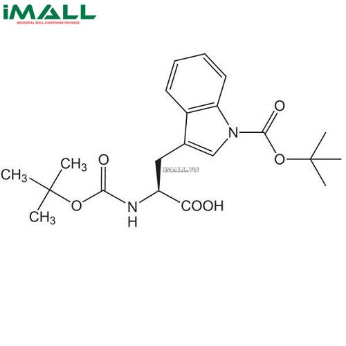 Hóa chất Boc-Trp(Boc)-OH (C₂₁H₂₈N₂O₆; Chai nhựa 25 g) Merck 8530780025