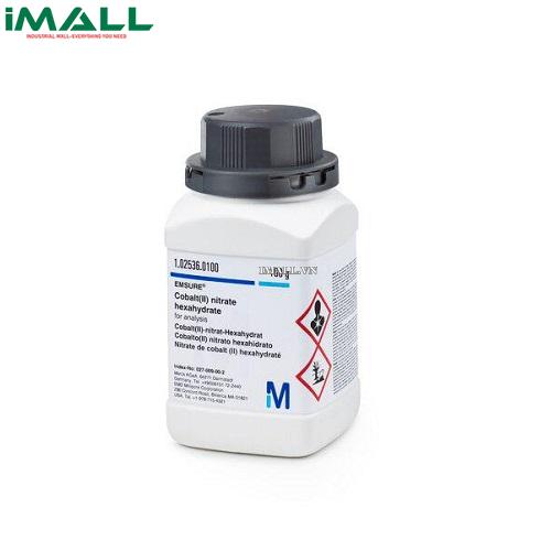 Hóa chất Cobalt(II) nitrate hexahydrate để phân tích (CoN₂O₆ * 6 H₂O, Chai nhựa 100g) Merck 1025360100