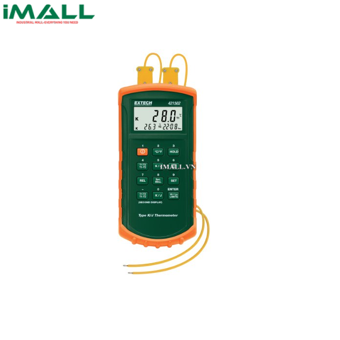 Máy đo nhiệt độ tiếp xúc (kiểu K, J) Extech 421502