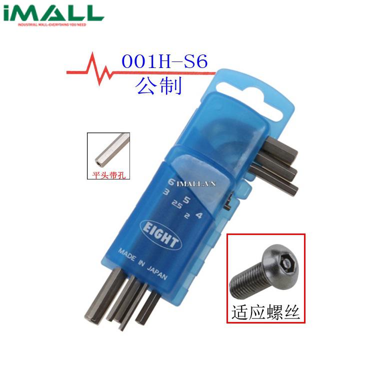 Bộ lục giác có lỗ EIGHT 001H-S6 (6 cái, 2~6mm)