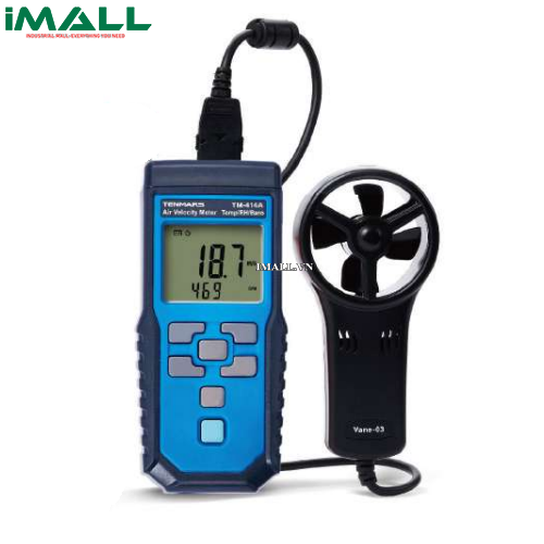 TENMARS TM-414A Flow, wind speed, temperature/humidity Absolute Pressure meter (0.4~30m/s)