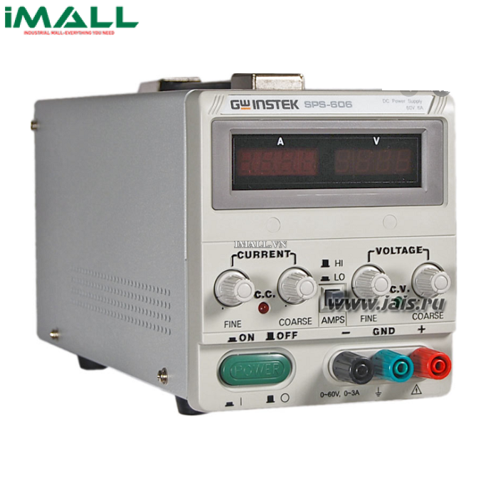 Nguồn DC chuyển mạch GW instek SPS-606 (60V, 6A, 1CH)