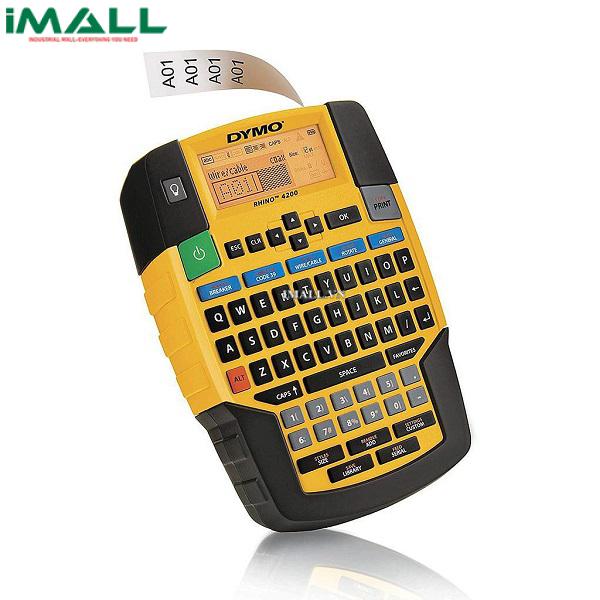 Máy in tem nhãn DYMO Rhino 4200 (in được ống tròn cho cáp điện)