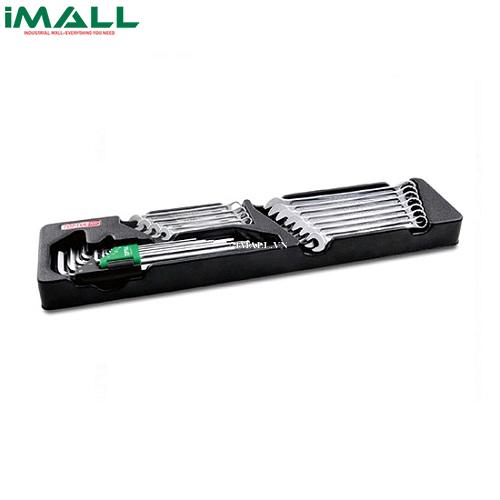 Bộ Cờ lê vòng miệng (AAEX: 6~16mm) & lục giác bi (GAAL0917) 20 chi tiết TOPTUL GM-2017
