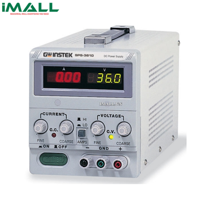 Nguồn DC chuyển mạch GW instek SPS-3610 (36V, 10A, 1CH)