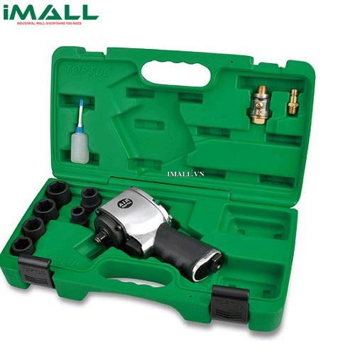 Bộ súng vặn bu lông 1/2" 10 chi tiết Toptul GDAI1001E
