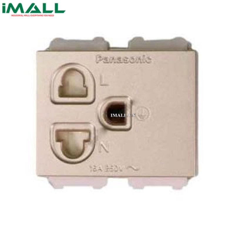 Ổ cắm đơn có màn che và dây nối đất PANASONIC WEV1181-7MYZ