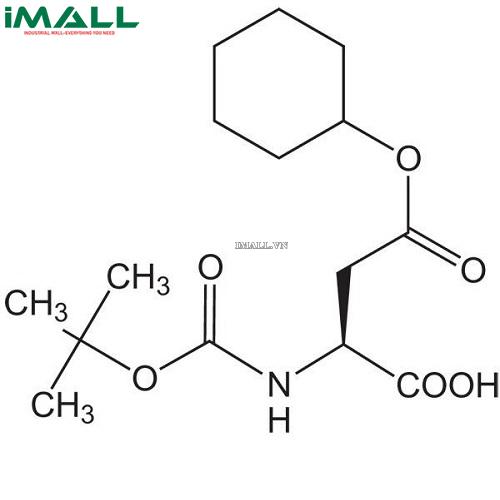 Hóa chất Boc-Asp(OcHx)-OH (C₁₅H₂₅NO₆; Chai nhựa 25 g) Merck 8530300025