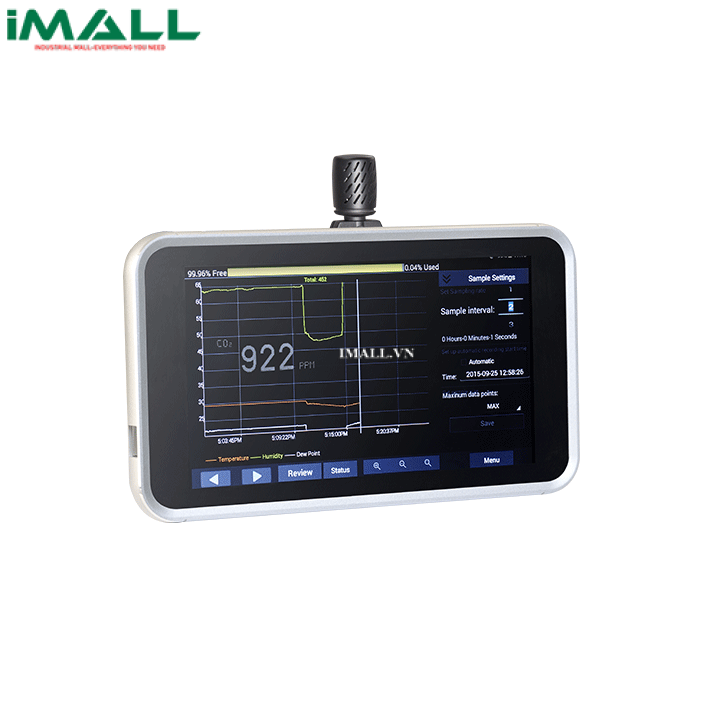 Máy đo chất lượng không khí, CO2 trong nhà CEM DT-1703 (0~9999ppm;-10~60°C;0.1~100.0%RH)