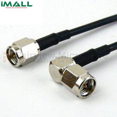Cáp SMA Male - RA SMA Male Fairview FMC0204174 (RG-174 Coax; 1 GHz )
