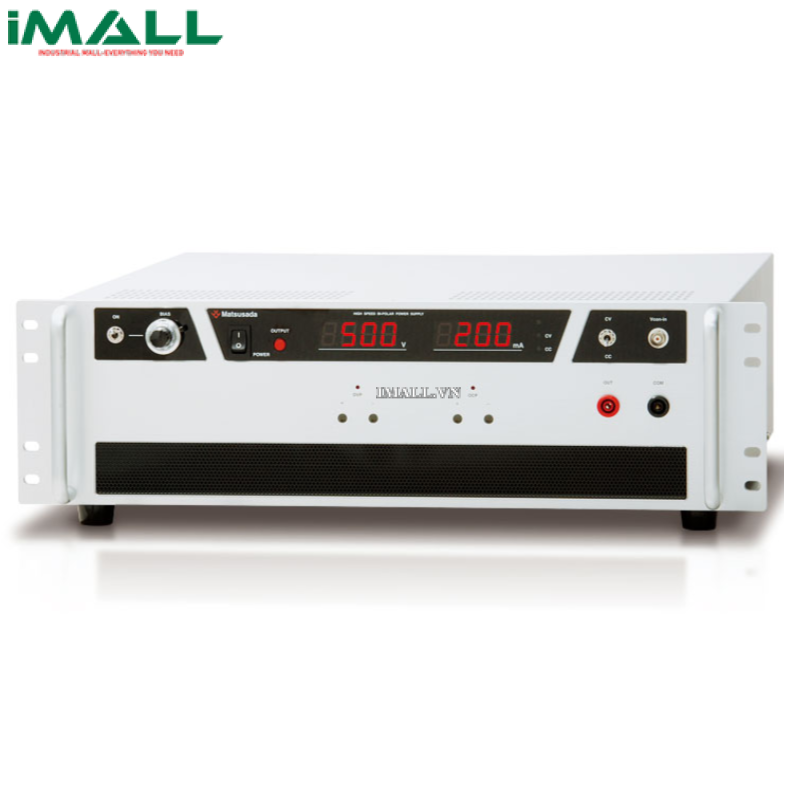 Nguồn lưỡng cực điện áp cao Matsusada DOC500-0.2 (±500V, 200mA, 10kHz)