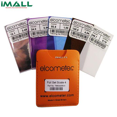 Bộ tấm chuẩn (cho máy đo độ dày lớp phủ) ELCOMETER Scale 4 (T99022255-4C)