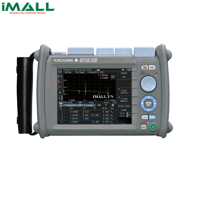 Máy đo quang OTDR Yokogawa AQ1215F (1310 ±25/1550 ±25, 1625 ±5nm)