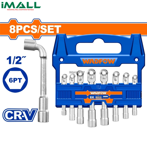 Bộ 8 Đầu tuýp tay vặn chữ L 8-19mm Wadfow WTH4208